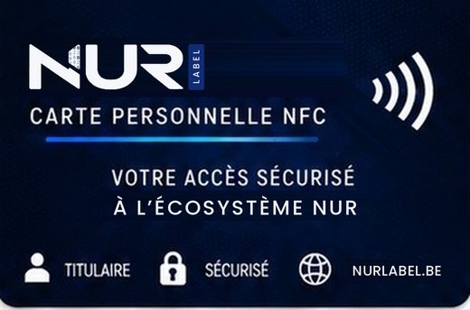 Carte personnelle NUR Label